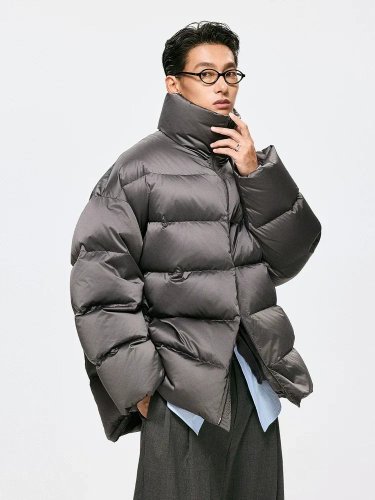 Stand-Collar Hungarian Goose Down Puffer