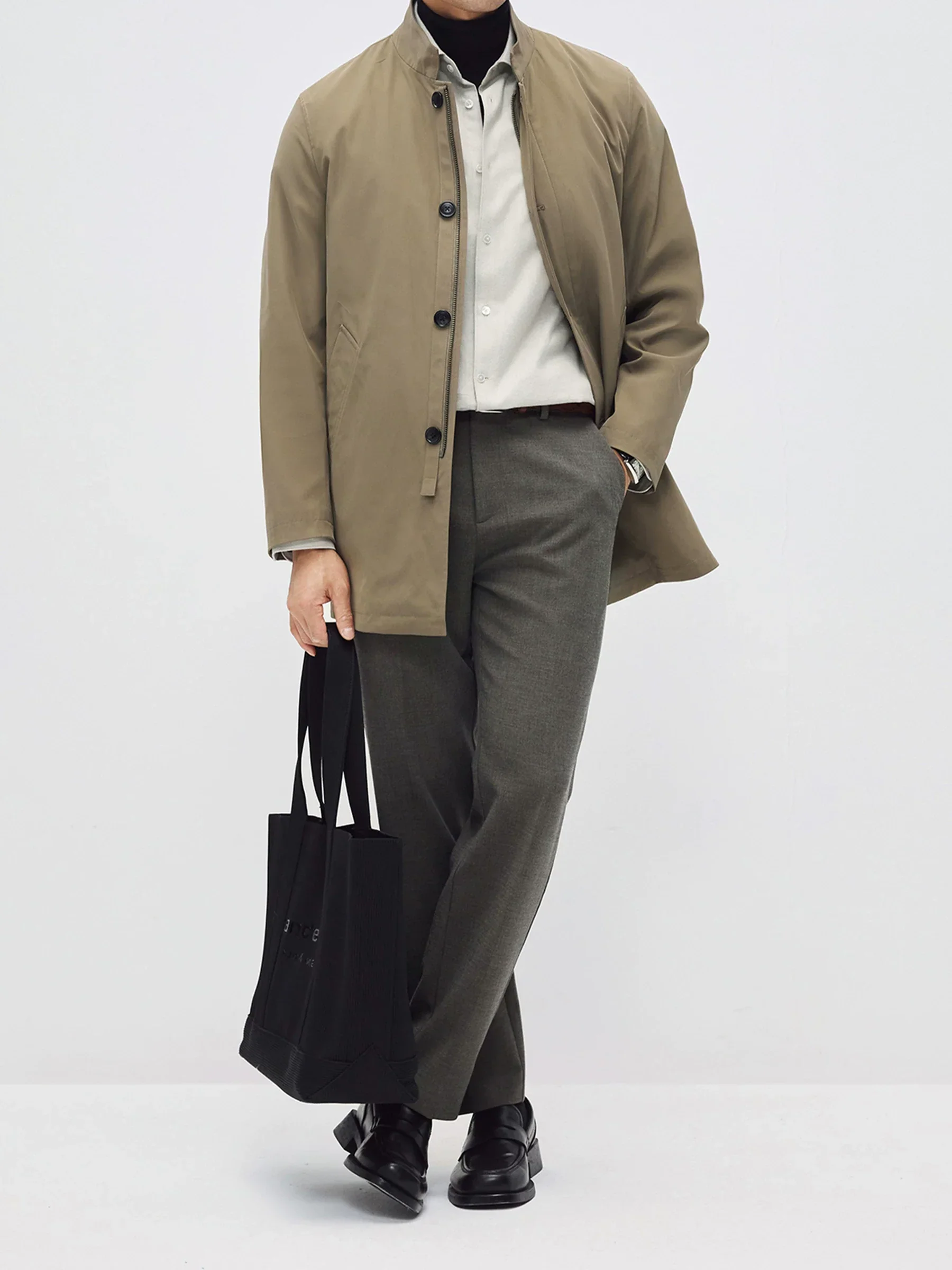 Stand Collar Insulated Coat