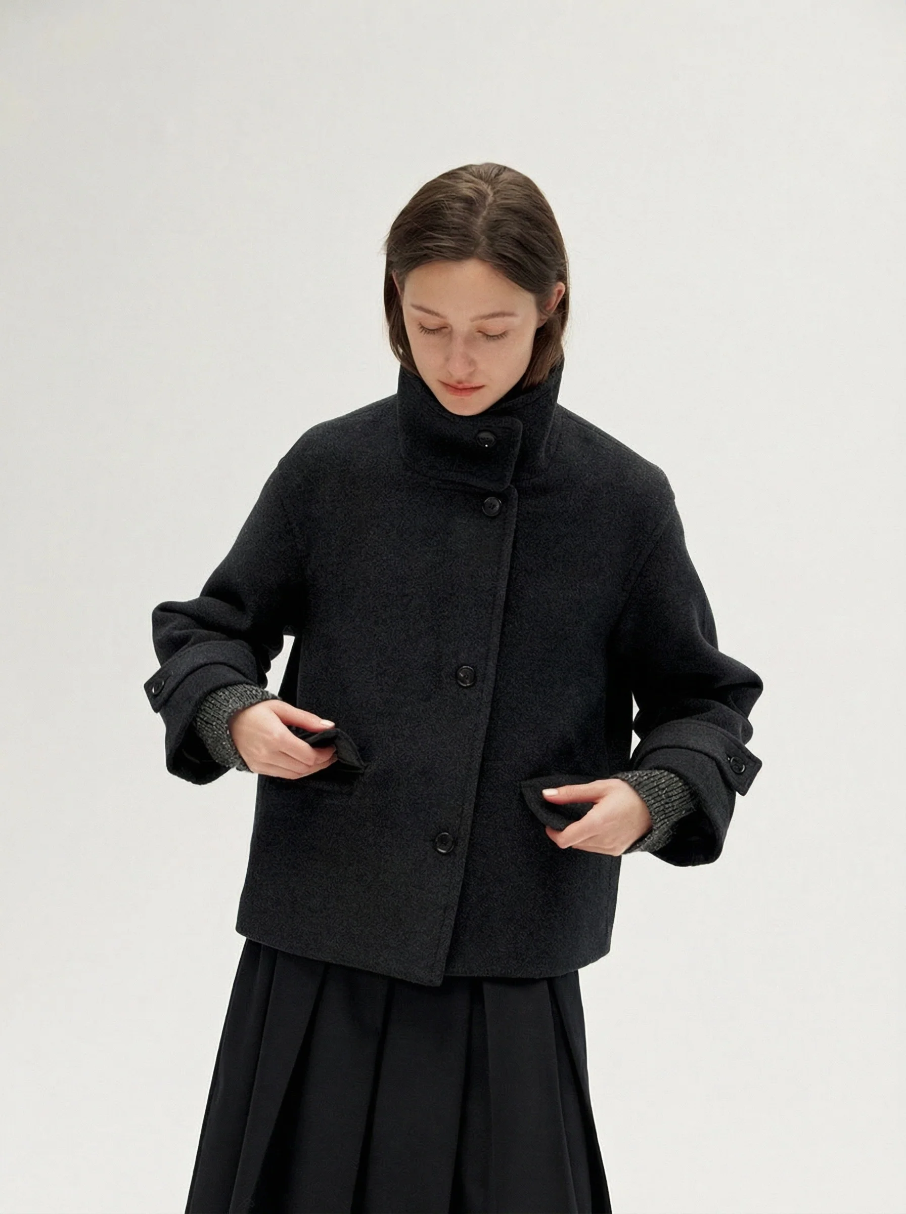 Stand Collar Jacket - Image 4