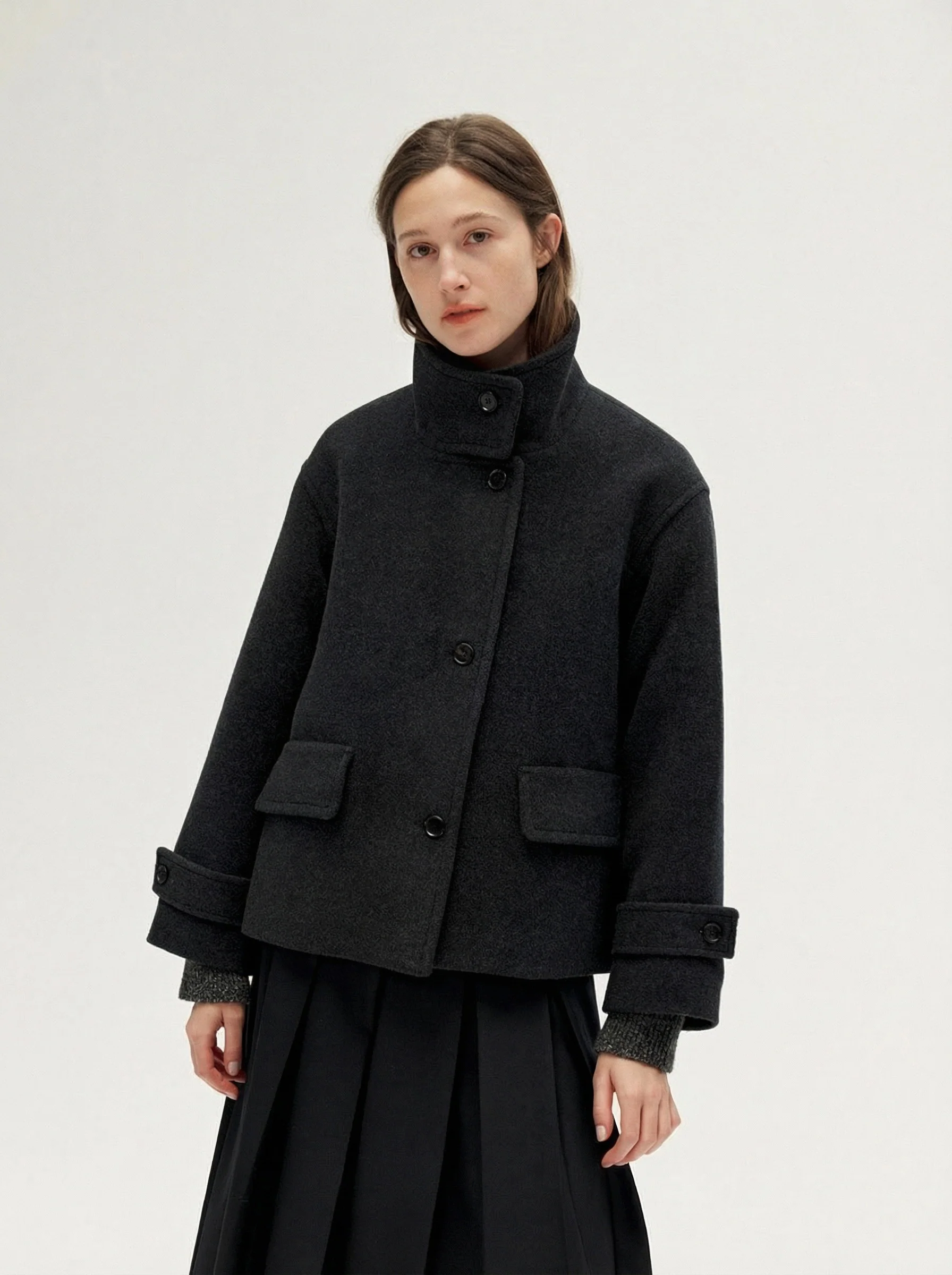 Stand Collar Jacket - Image 5