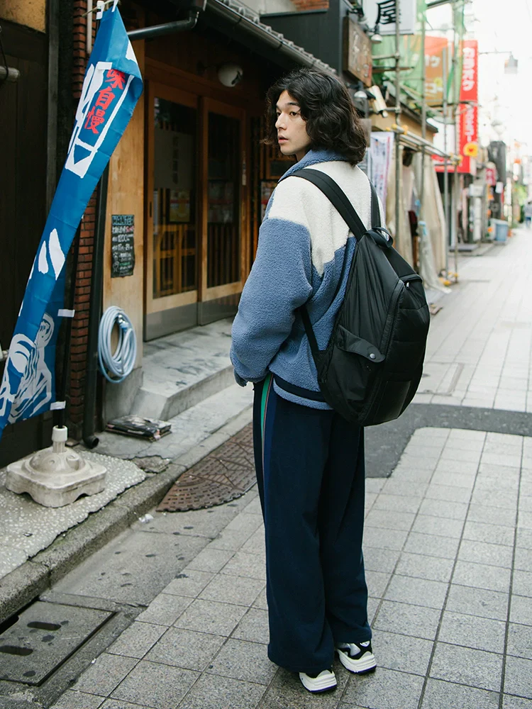 Stand-Collar Sherpa Fleece Jacket - Image 2