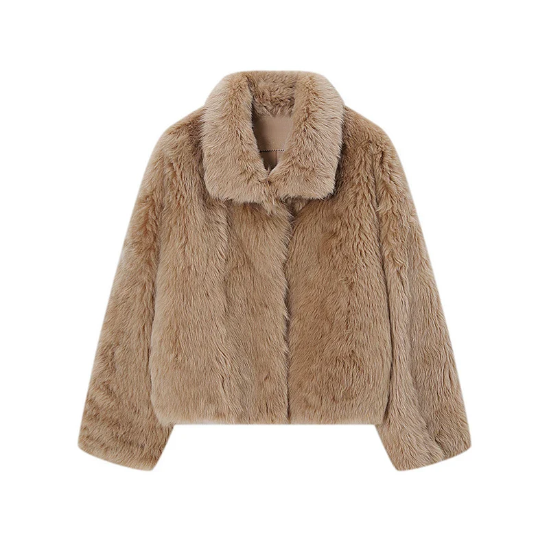 Stand-Collar Toscana Shearling Jacket - Image 3