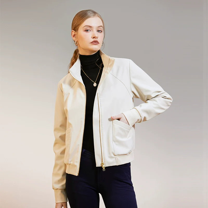 Stand Collar Zip Jacket - Image 3