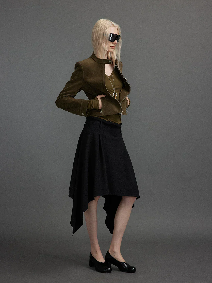 Stand-Collar Zip Jacket - Image 2