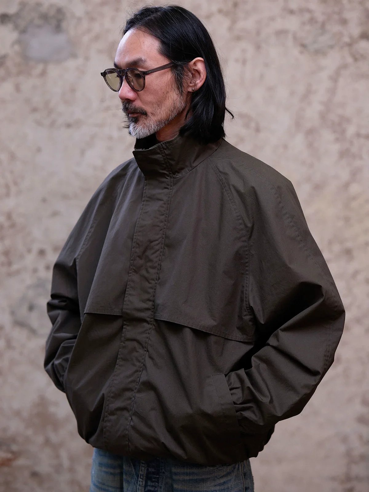 Stand-Collar Zip Jacket - Image 3