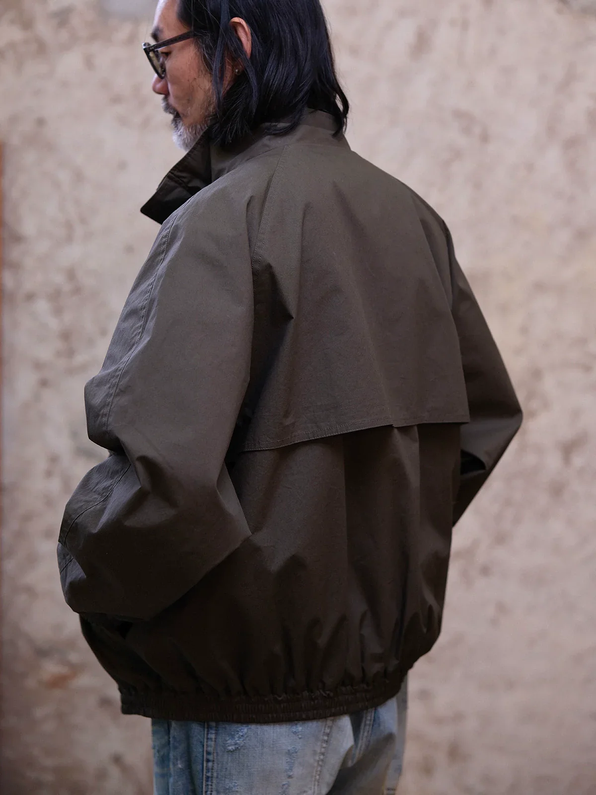 Stand-Collar Zip Jacket - Image 4