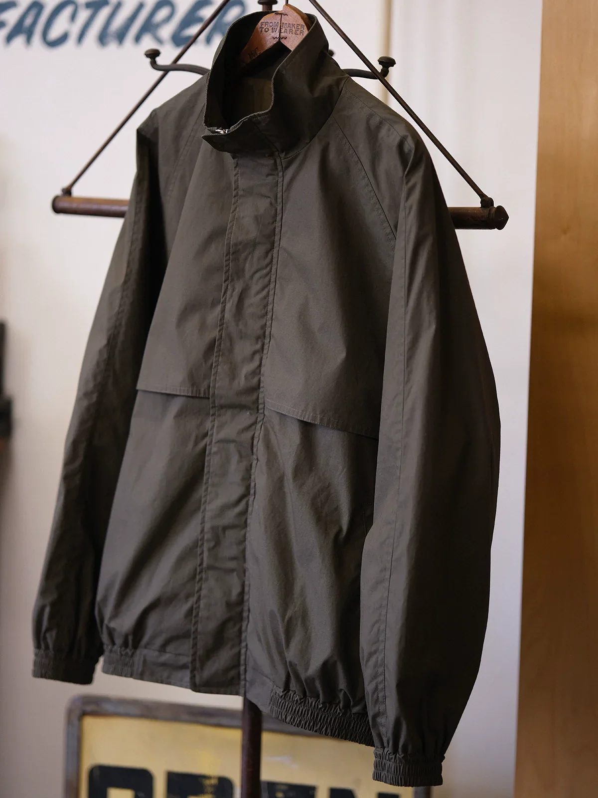 Stand-Collar Zip Jacket - Image 5