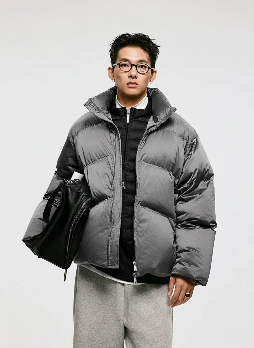 Starlight Quilted Down Jacket - Image 11