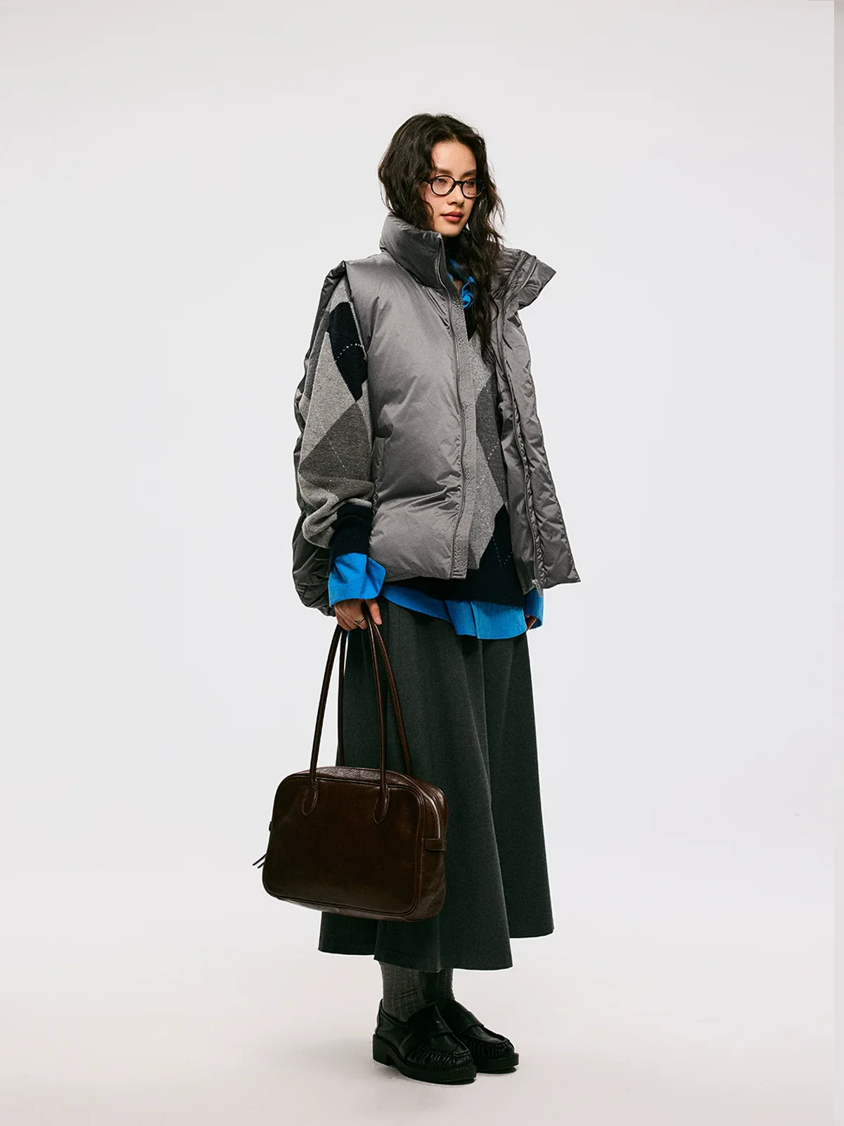 Starlight Stand-Collar Down Vest - Image 3