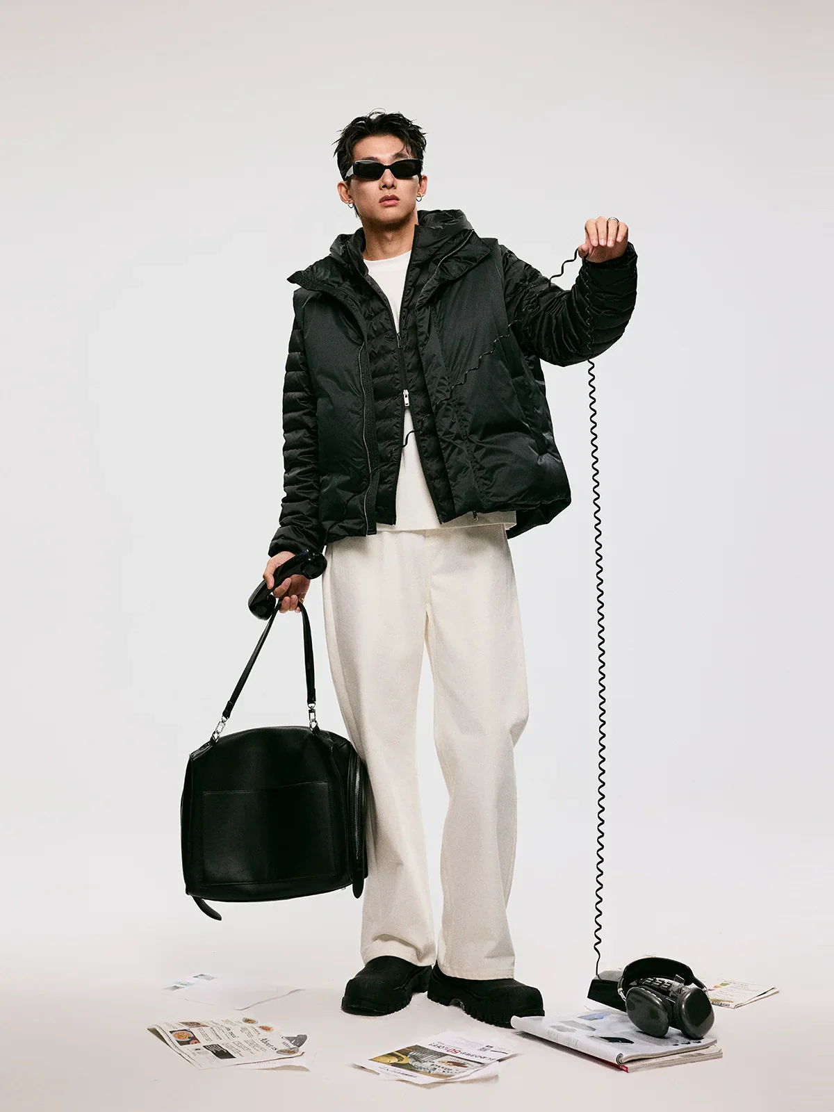 Starlight Stand-Collar Down Vest - Image 4