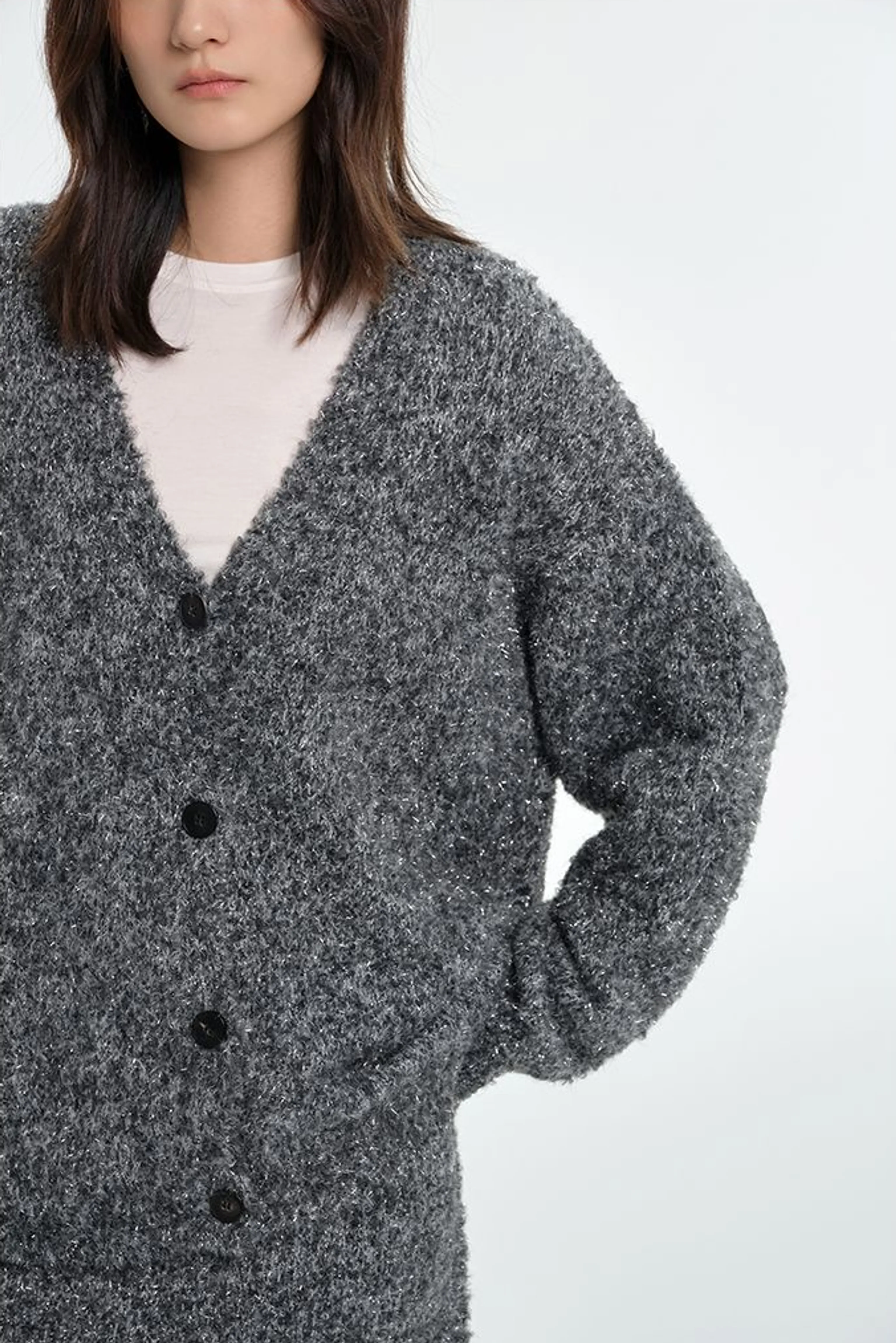 Starry Gray Knit Set - Image 8