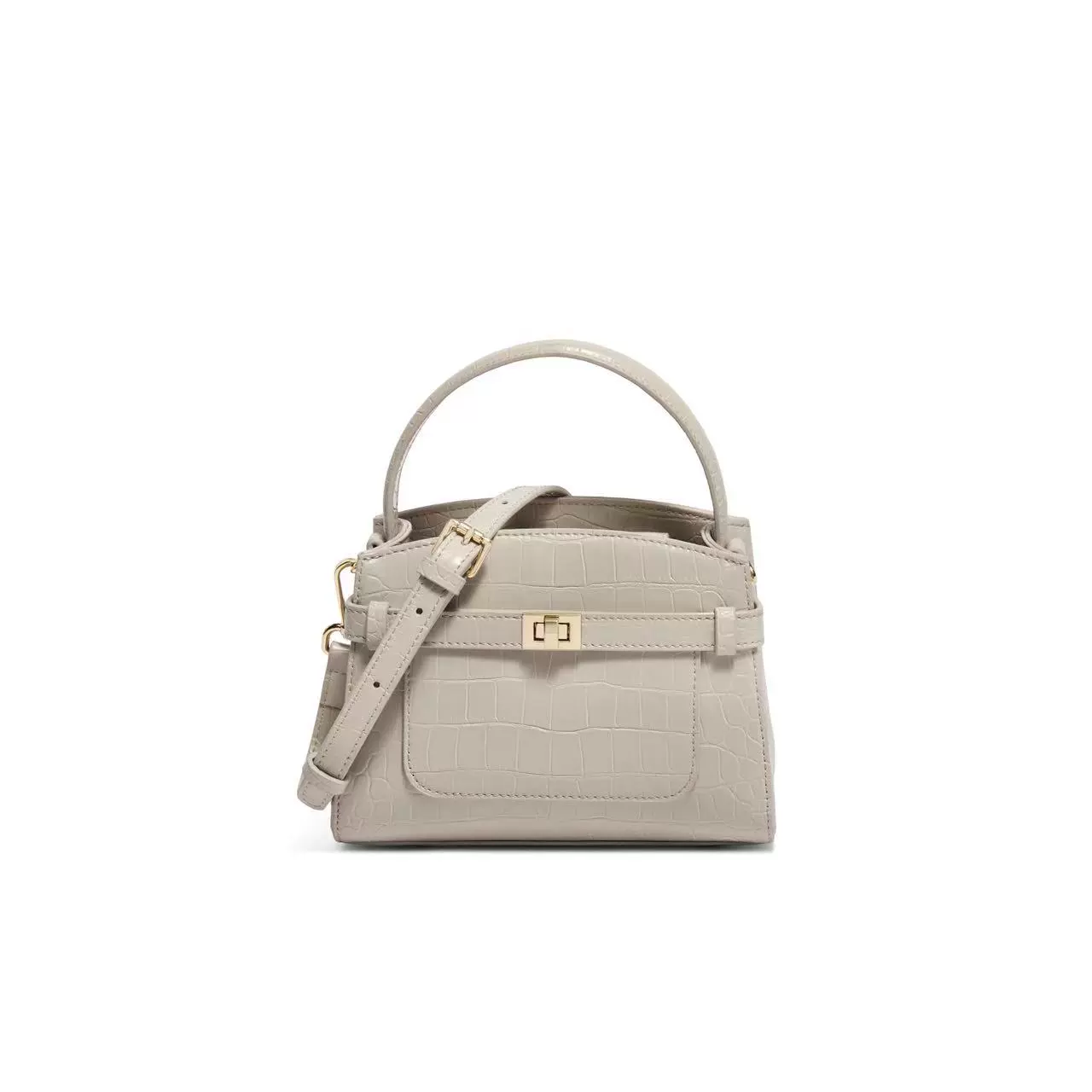Strap Leather Handbag - Image 3