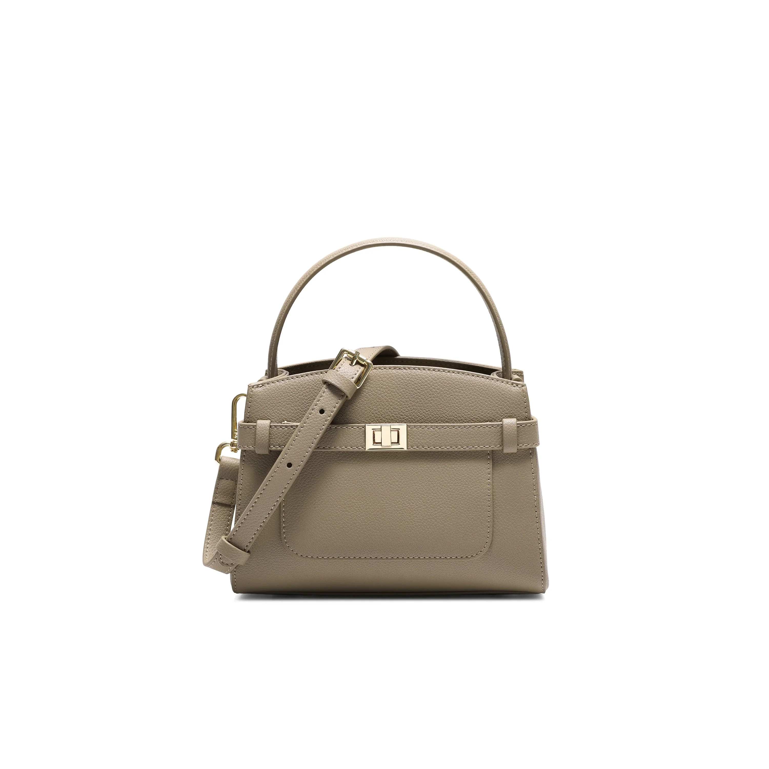 Strap Leather Handbag - Image 4