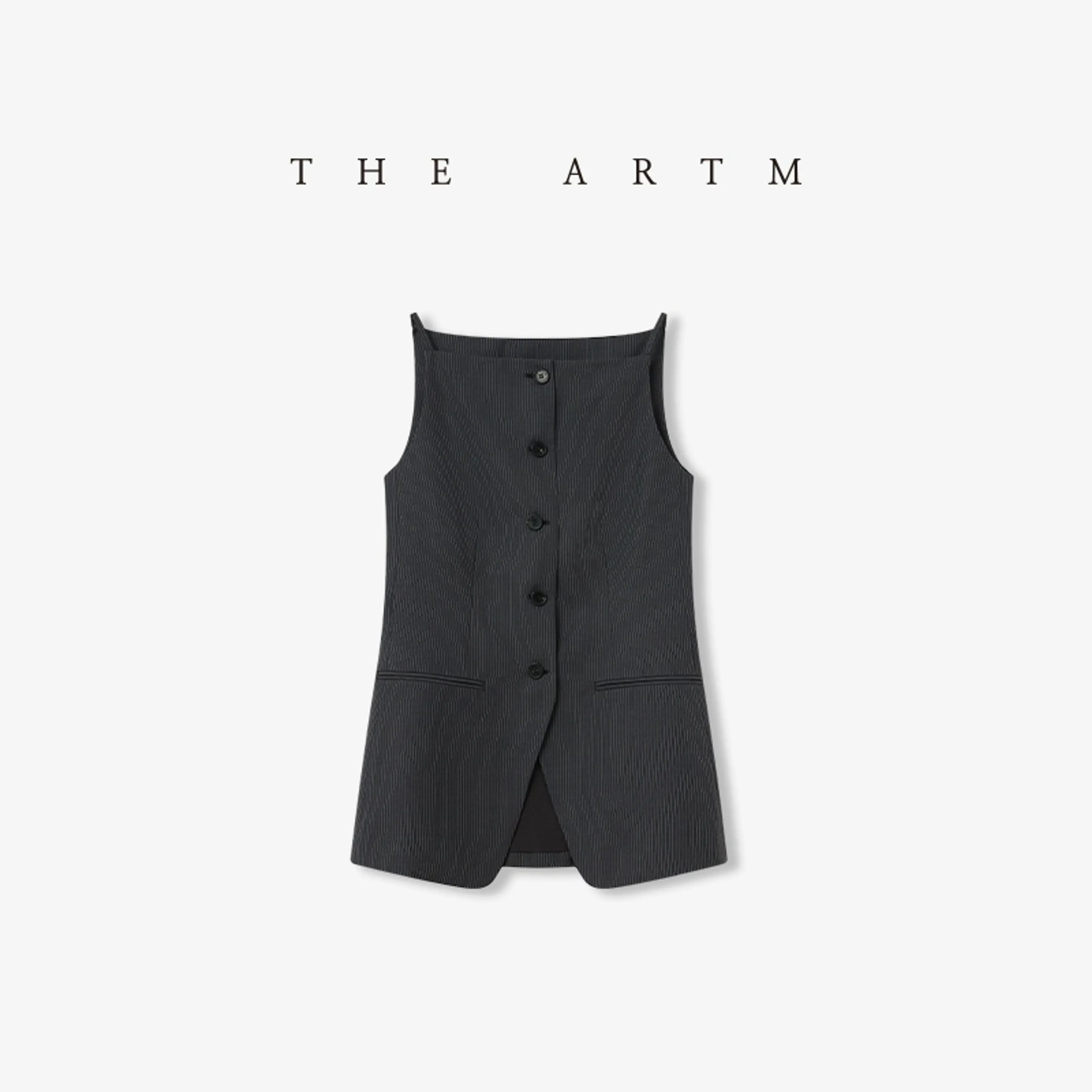 Strappy Longline Vest - Image 2