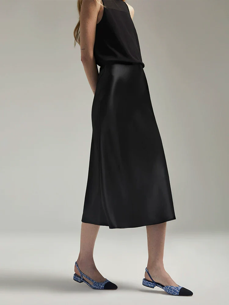 Strappy Satin Camisole & Fishtail Skirt - Image 2