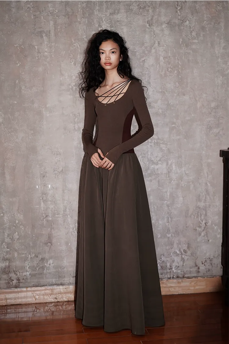 Strappy Scoop-Neck Maxi Dress - Image 5