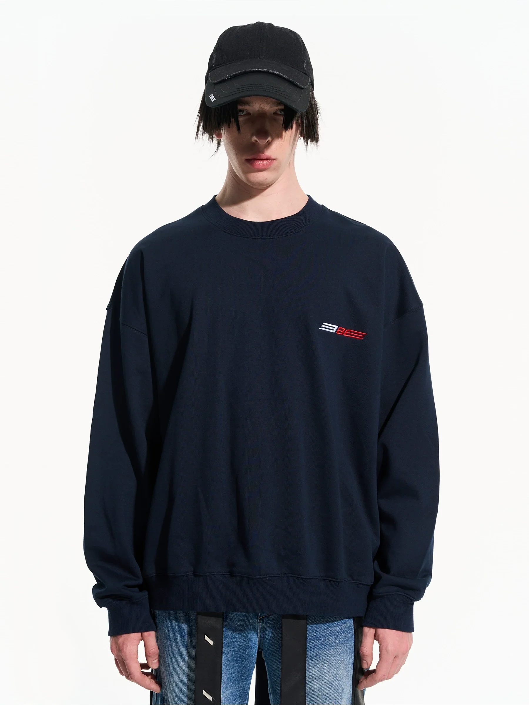Streamlined Logo Pullover Sweatshirt