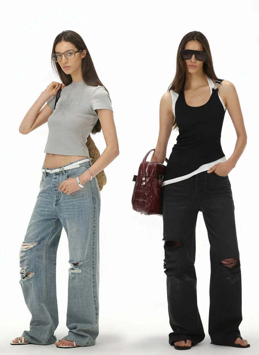 Street Player Ripped Jeans - Image 7