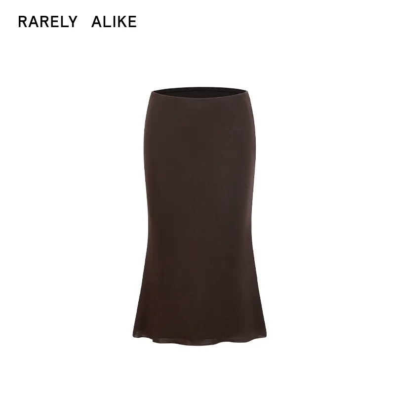 Stretch Fishtail Midi Skirt - Image 7