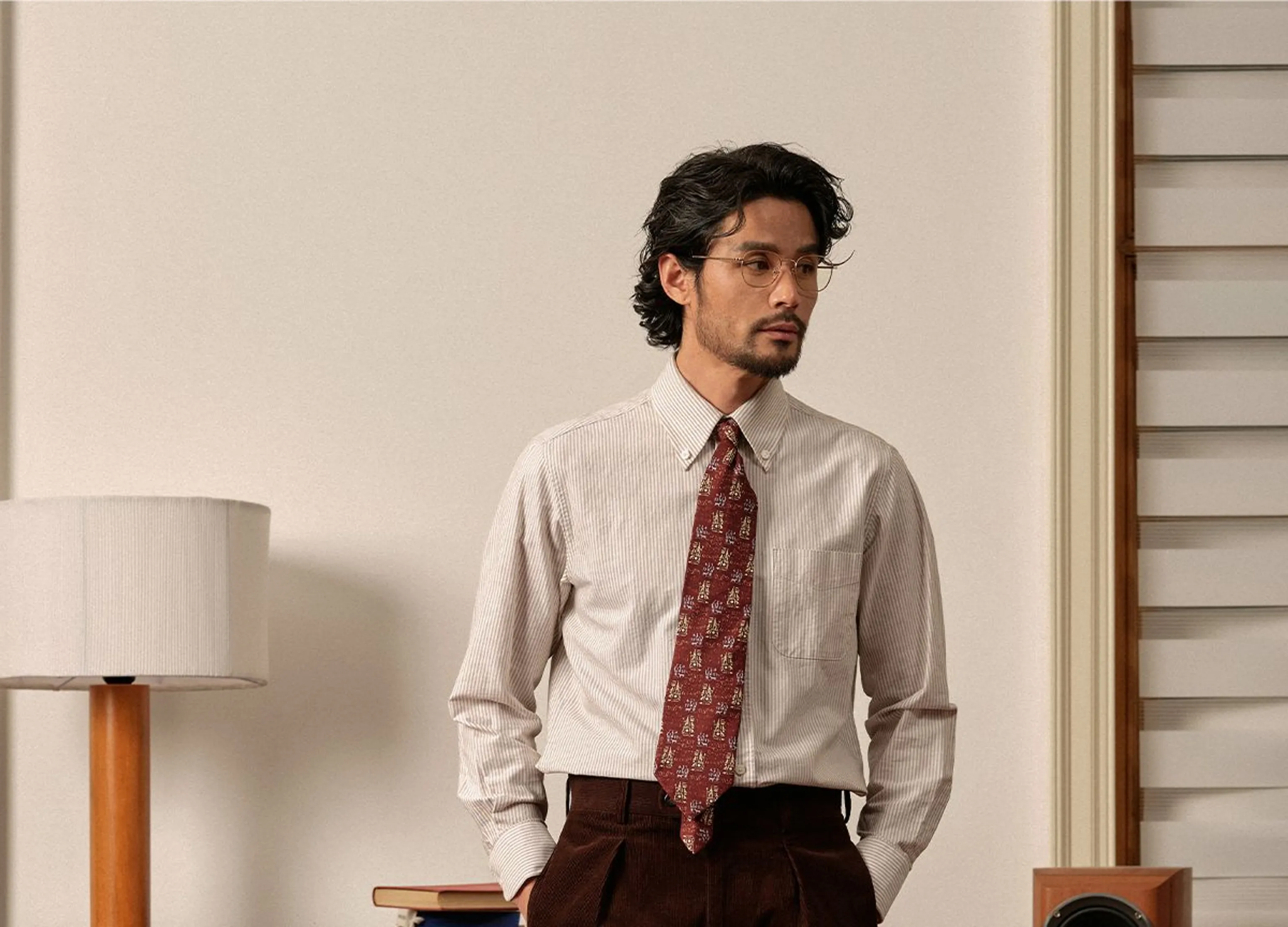 Striped Cotton Oxford Shirt - Image 6