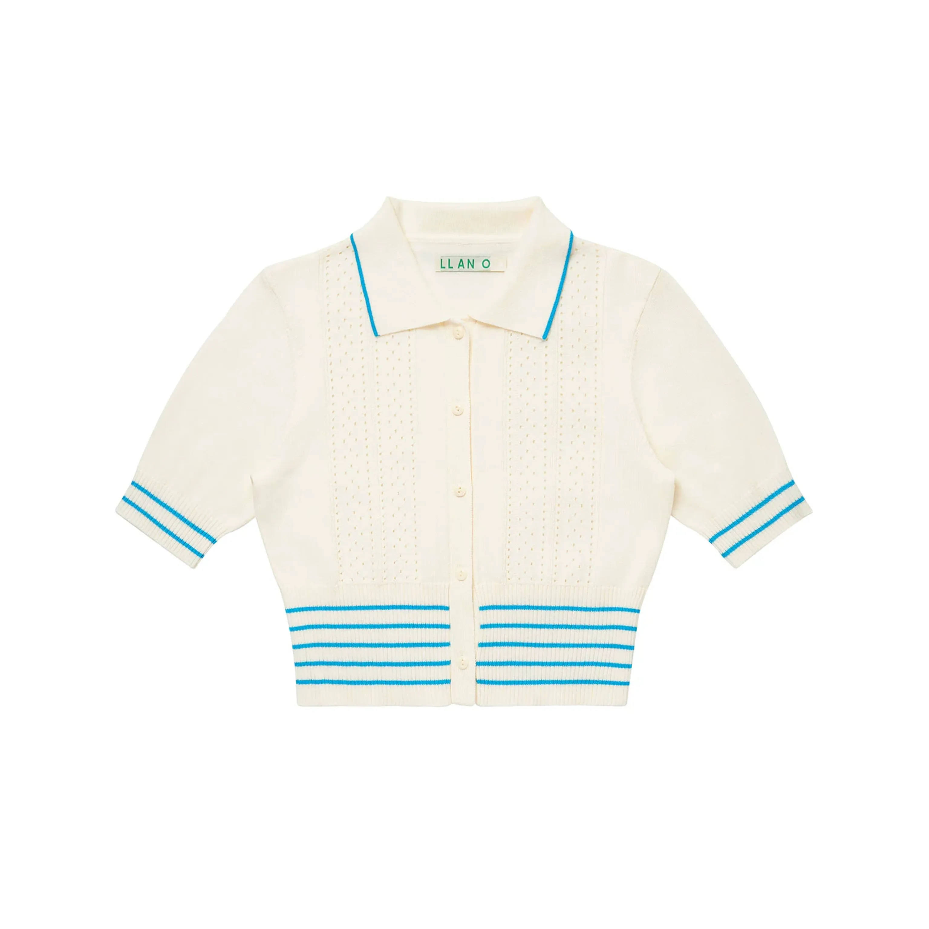 Striped Knit Cardigan - Image 7