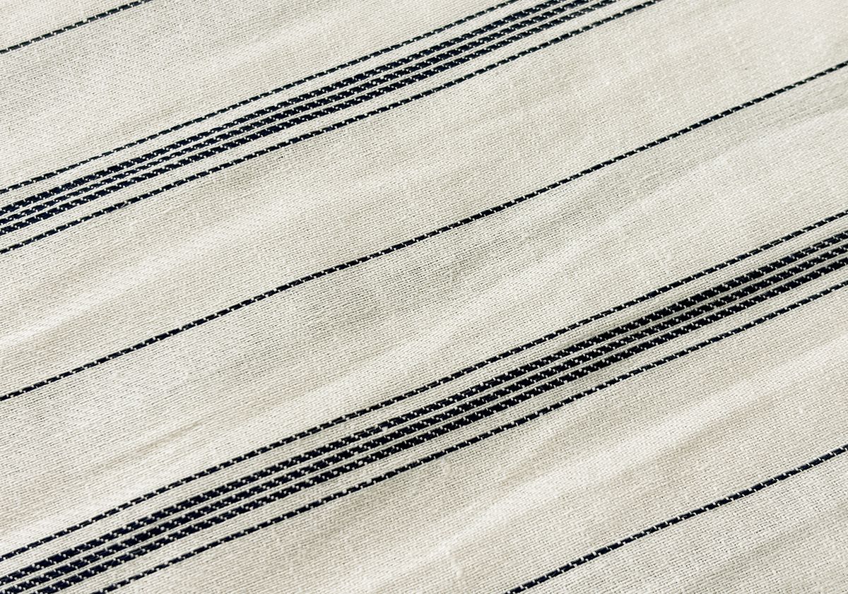 Striped Linen-Cotton Wide-Leg Pants - Image 5
