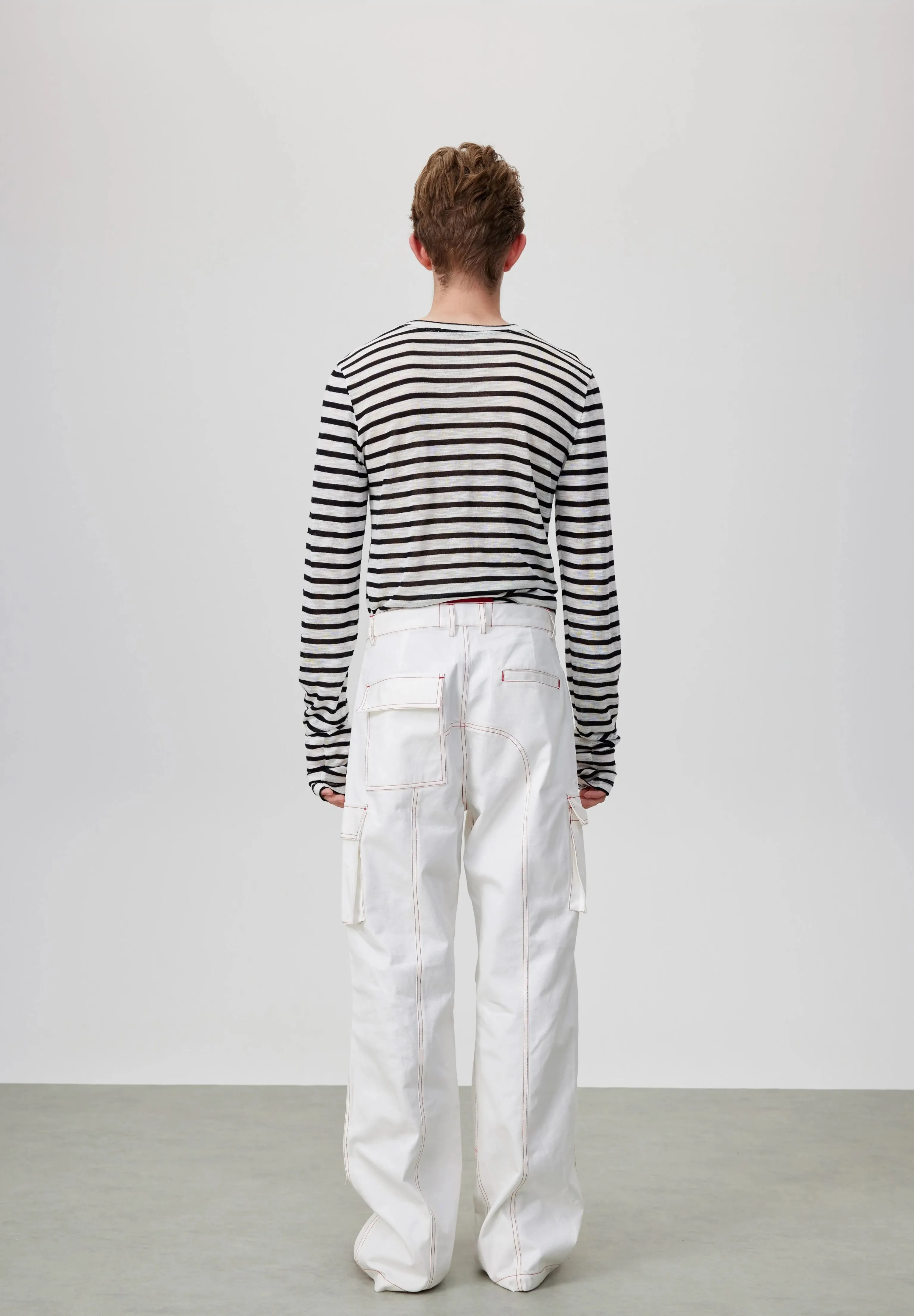 Striped Long-Sleeve T-Shirt - Image 4