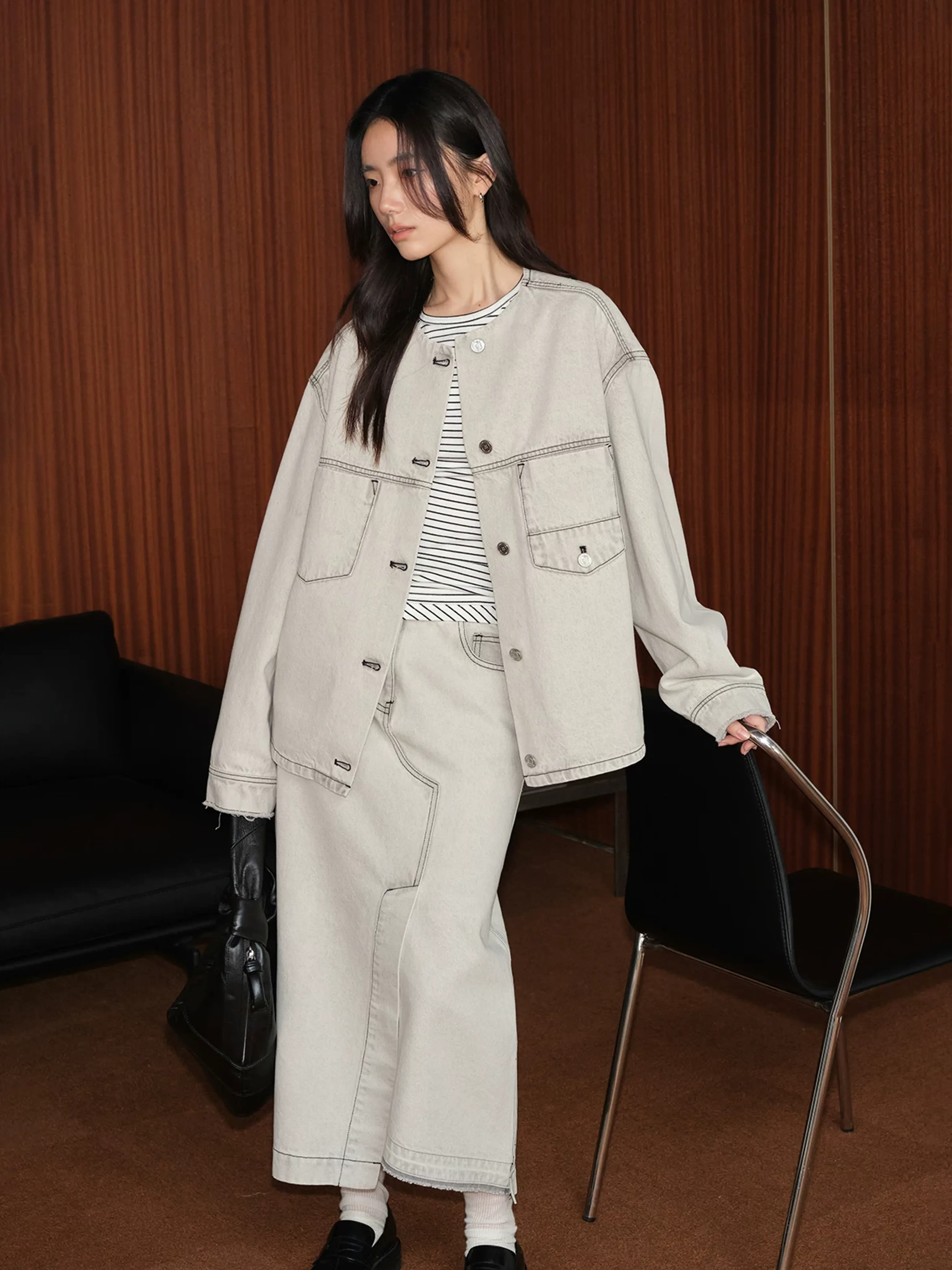 Striped Long-Sleeve Top - Image 5