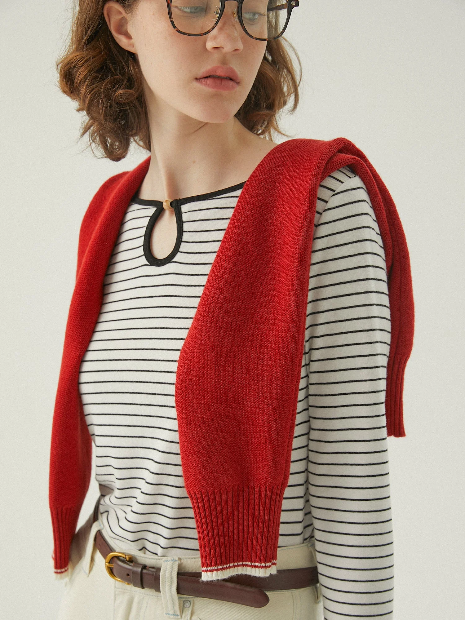 Striped Long-Sleeve Top - Image 3