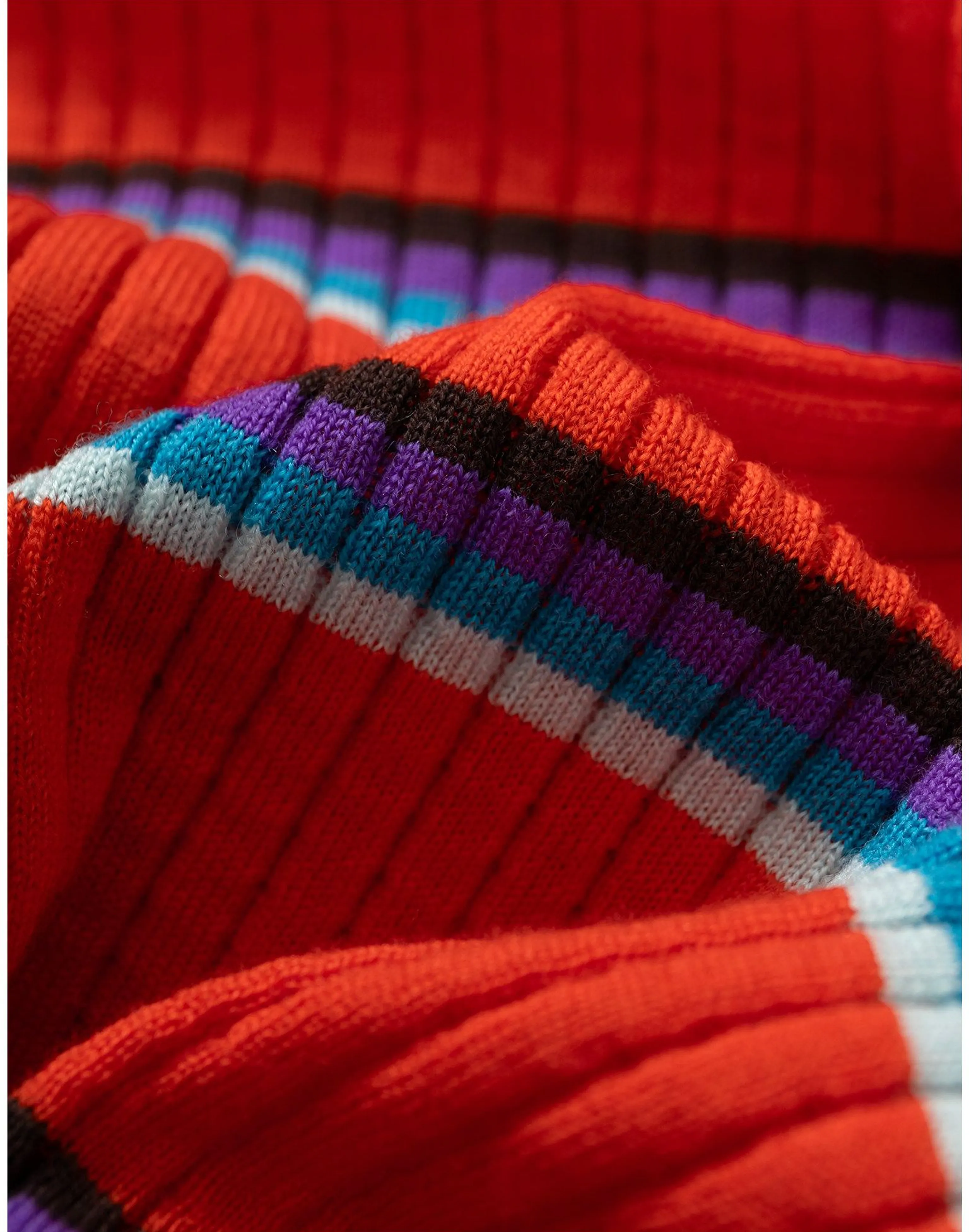 Striped Merino Polo - Image 4