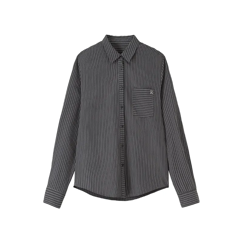 Striped Relaxed-Fit Shirt Set - Image 6