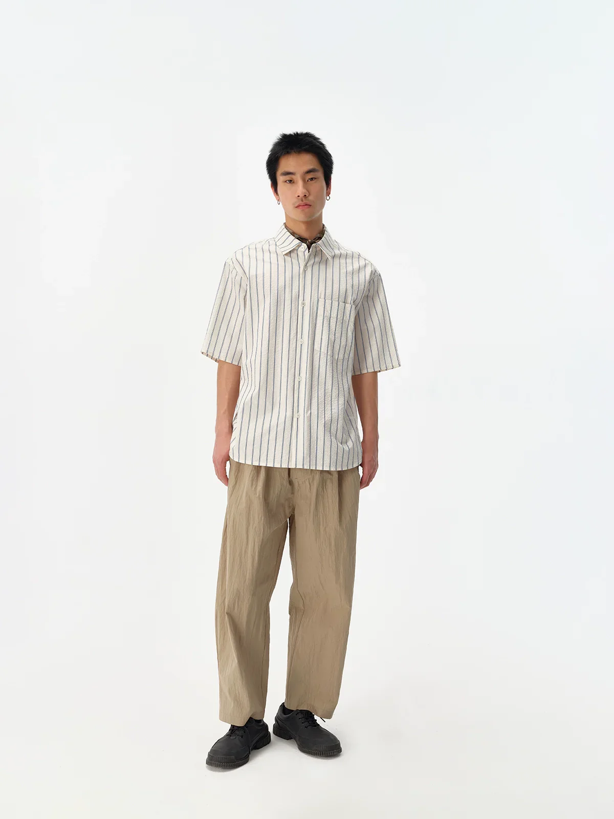 Striped Seersucker Shirt - Image 4