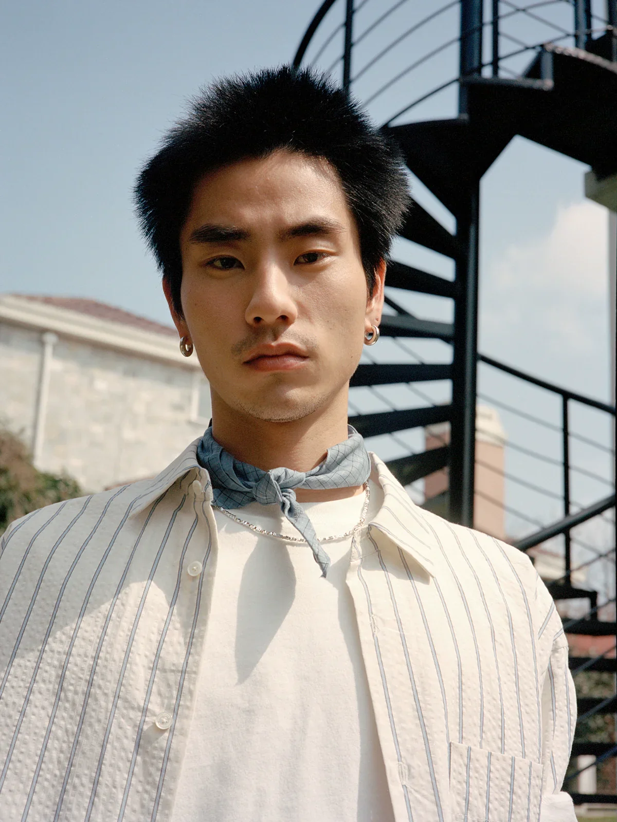 Striped Seersucker Shirt - Image 2