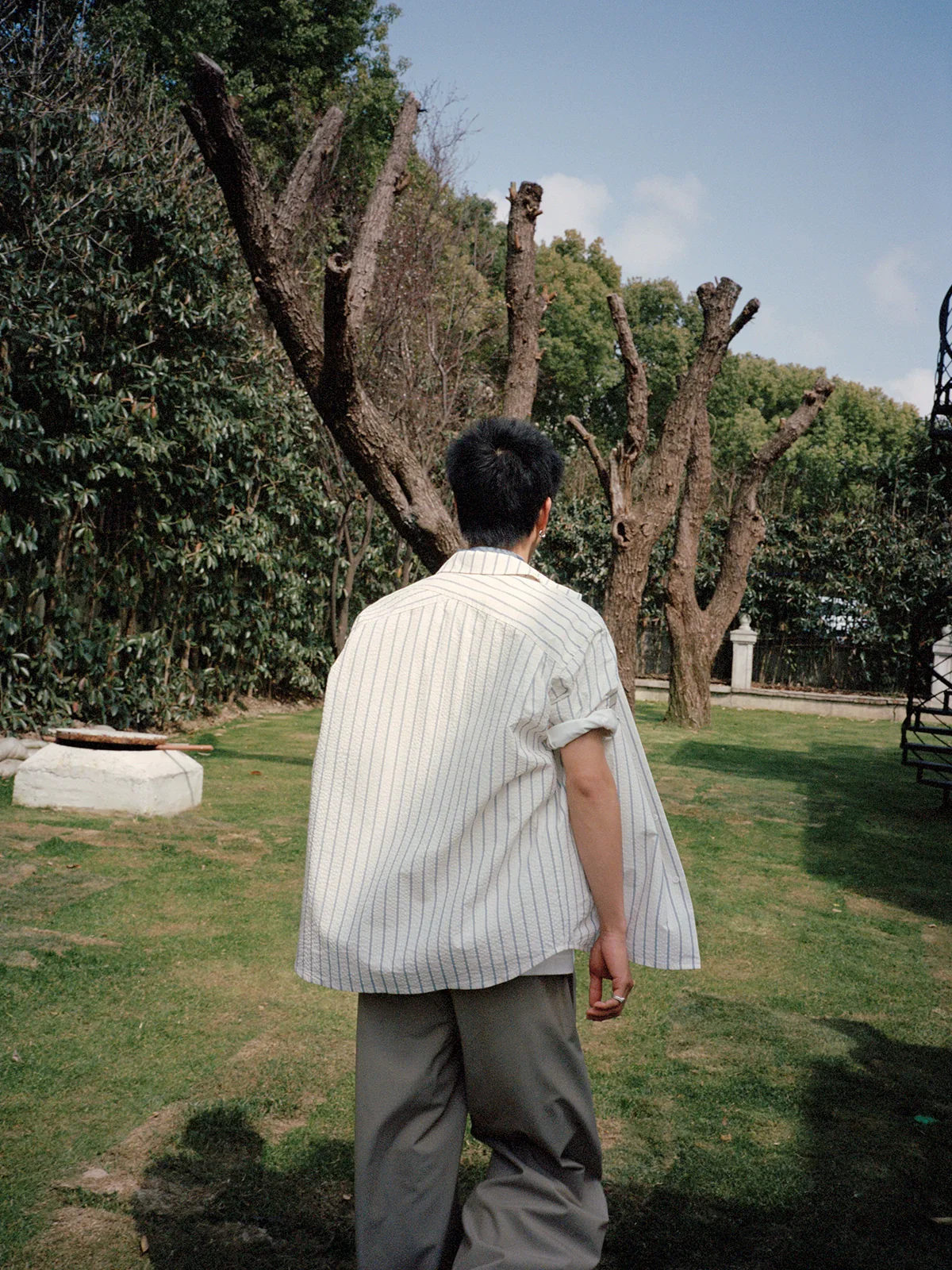 Striped Seersucker Shirt - Image 3
