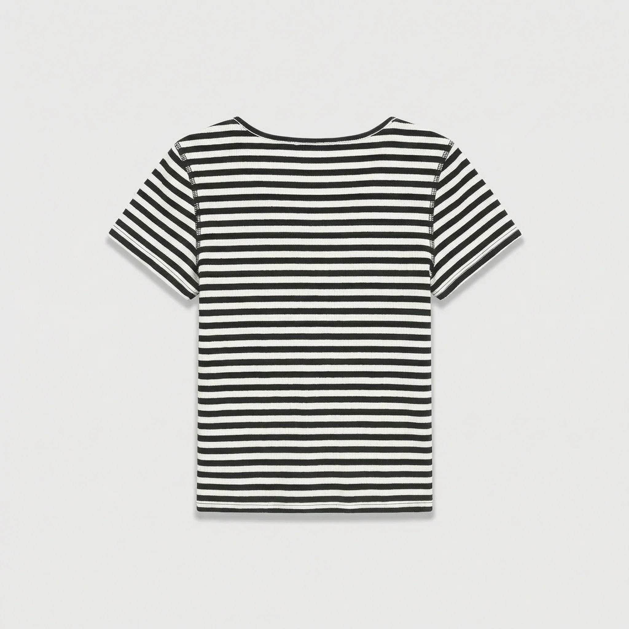 Striped Short-Sleeve Tee - Image 7