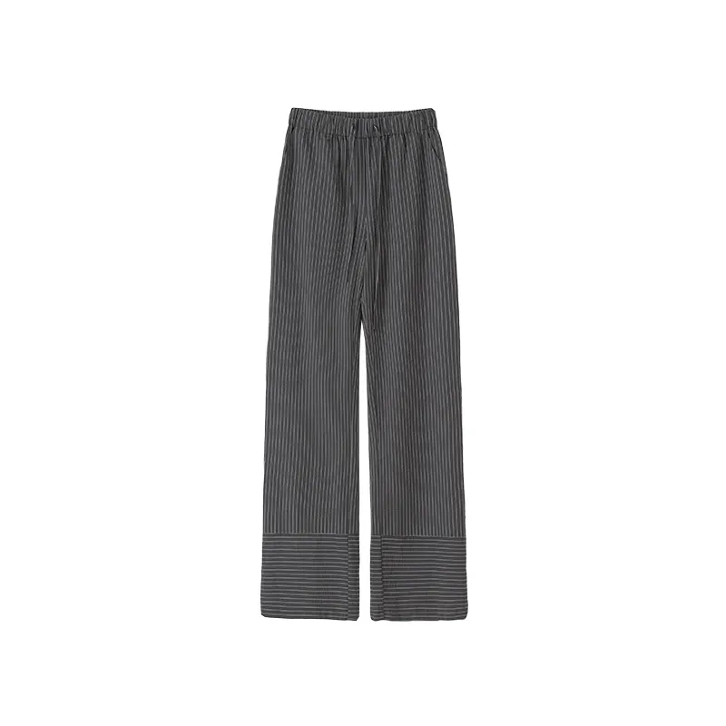 Striped Wide-Leg Trousers - Image 6