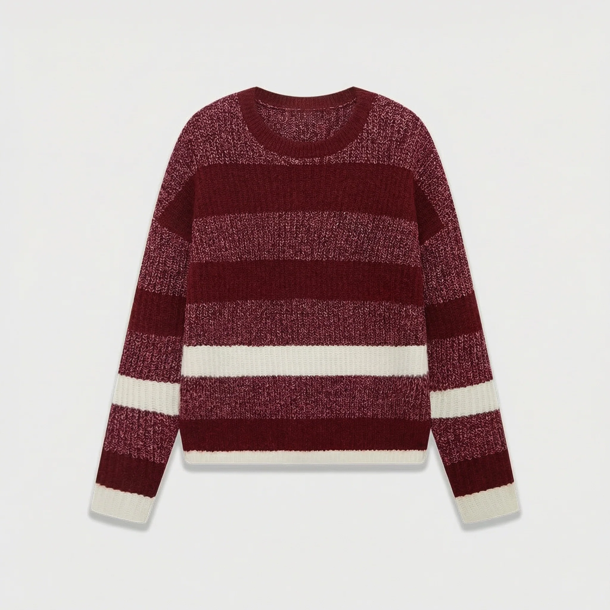 Striped Wool-Blend Crewneck Sweater - Image 6