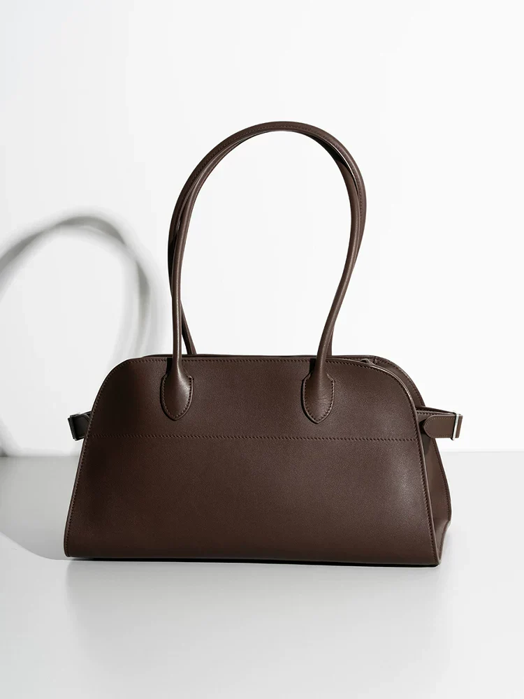 Structured Leather Tote