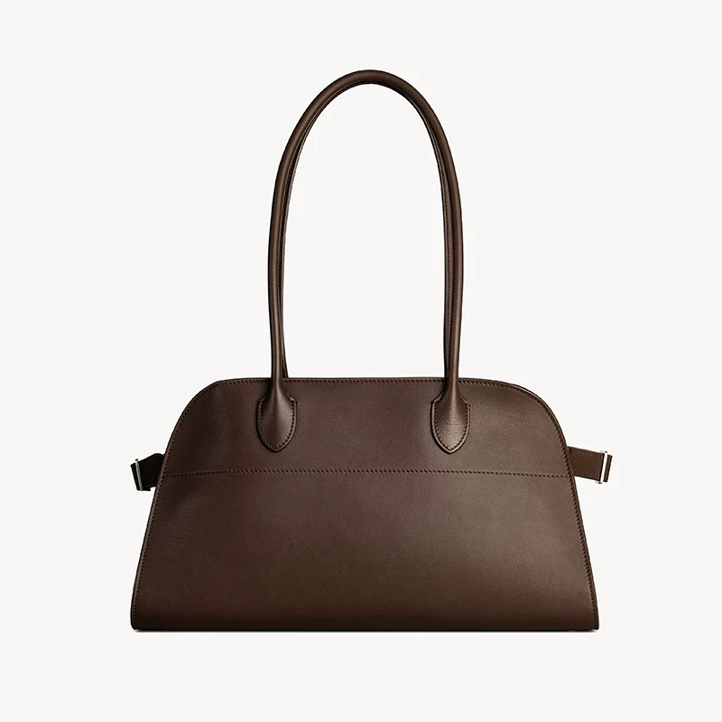 Structured Leather Tote - Image 6