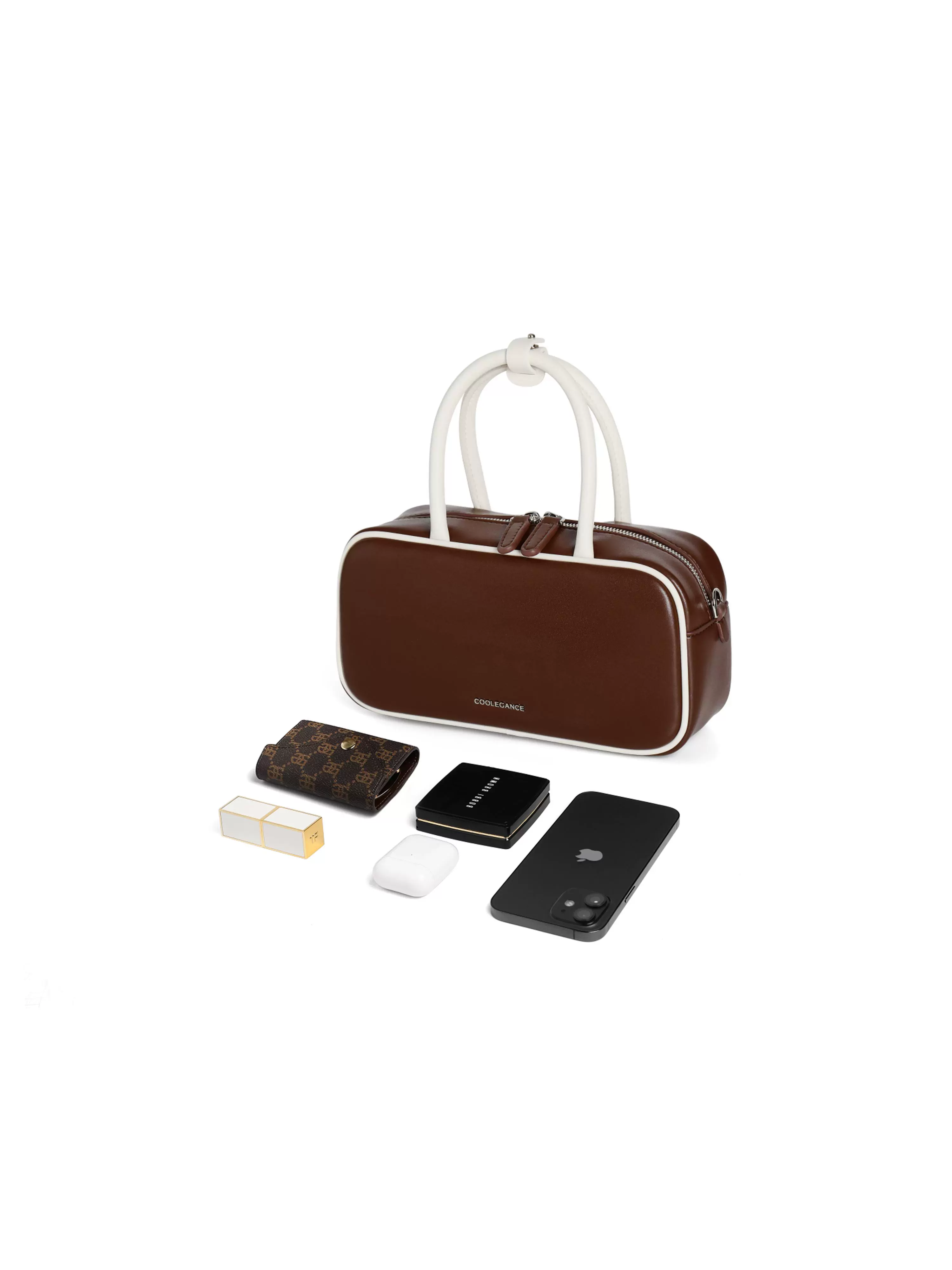Structured Mini Bowling Bag - Image 2