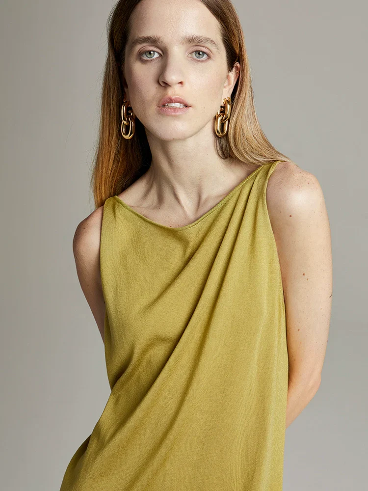 SUE Sleeveless Knit Dress - Image 3