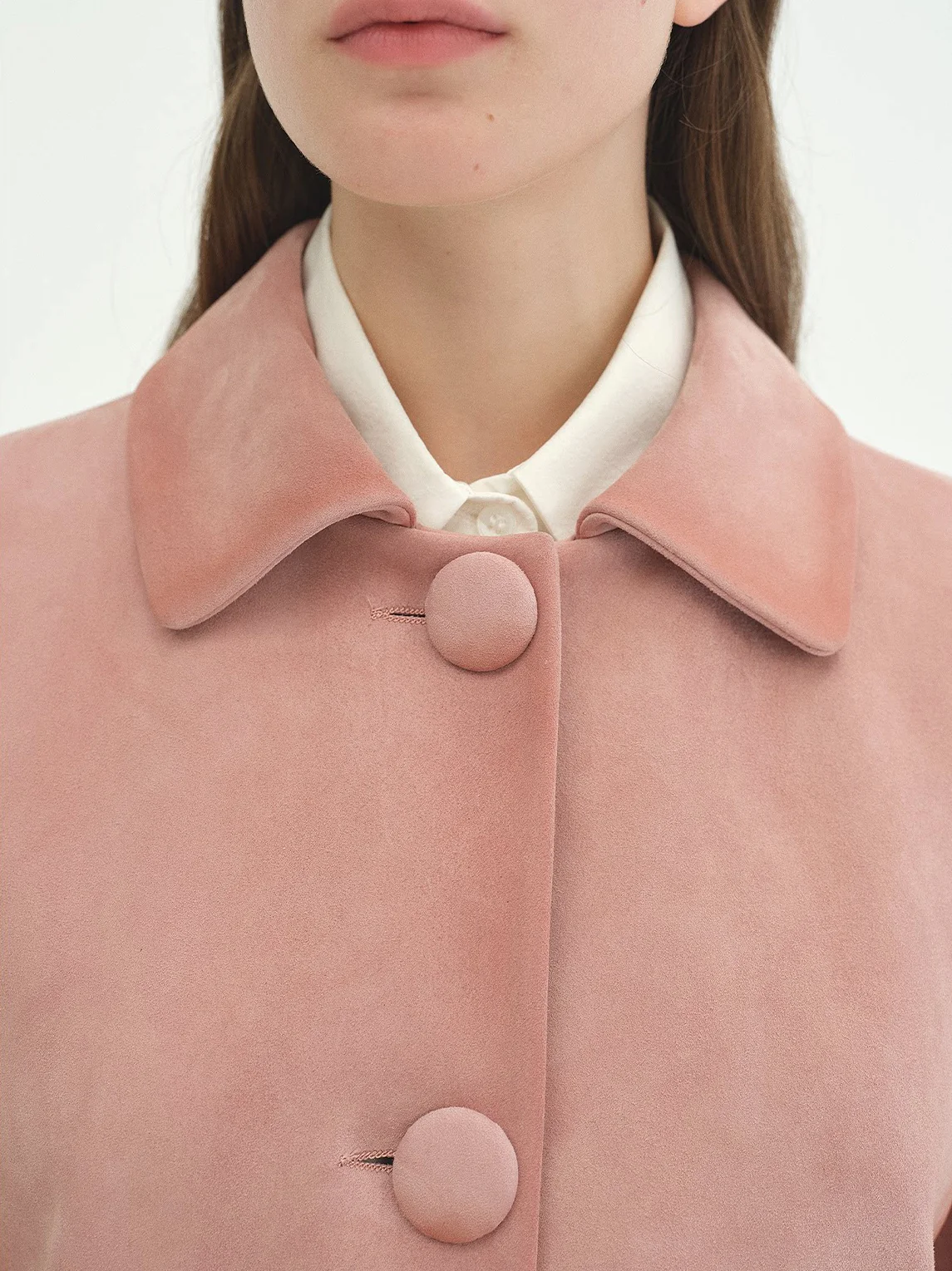 Suede A-Line Jacket - Image 5