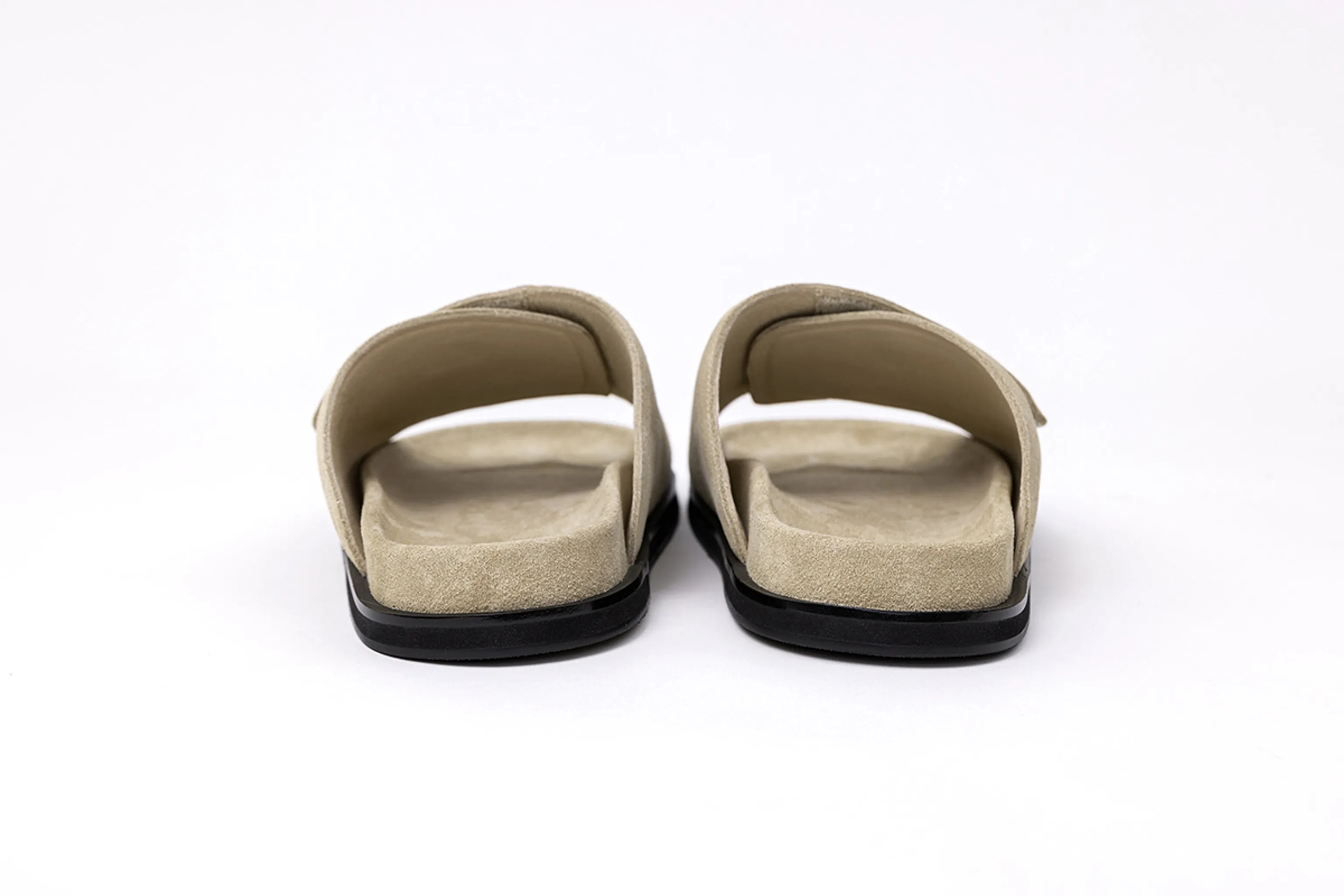 Suede Cork Slide Sandal - Image 6