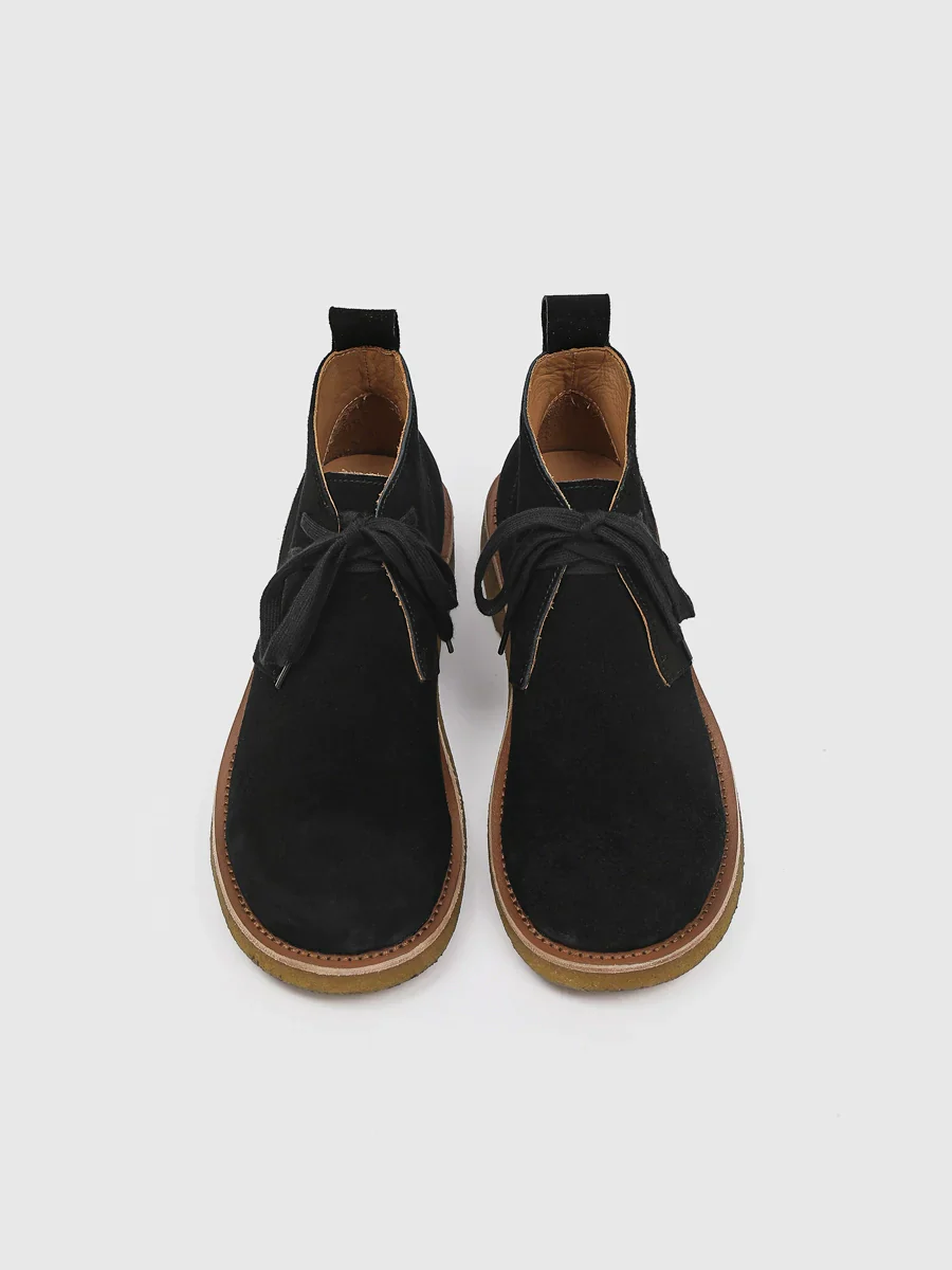 Suede Crepe Chukka Boots - Image 2