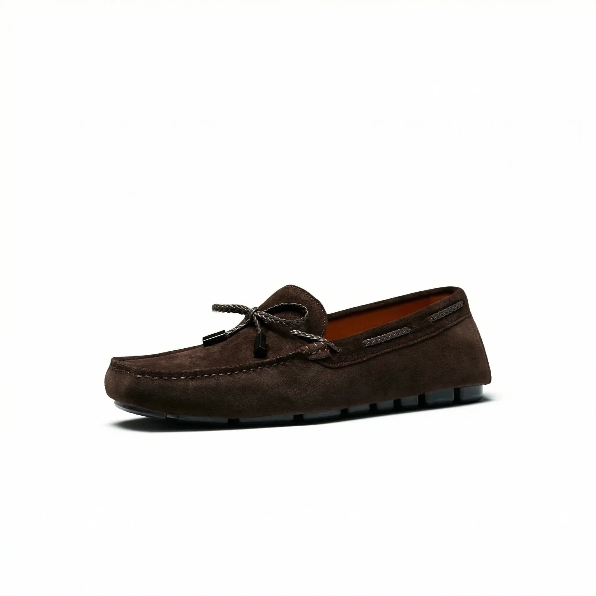 Suede Driving Loafers - Image 3