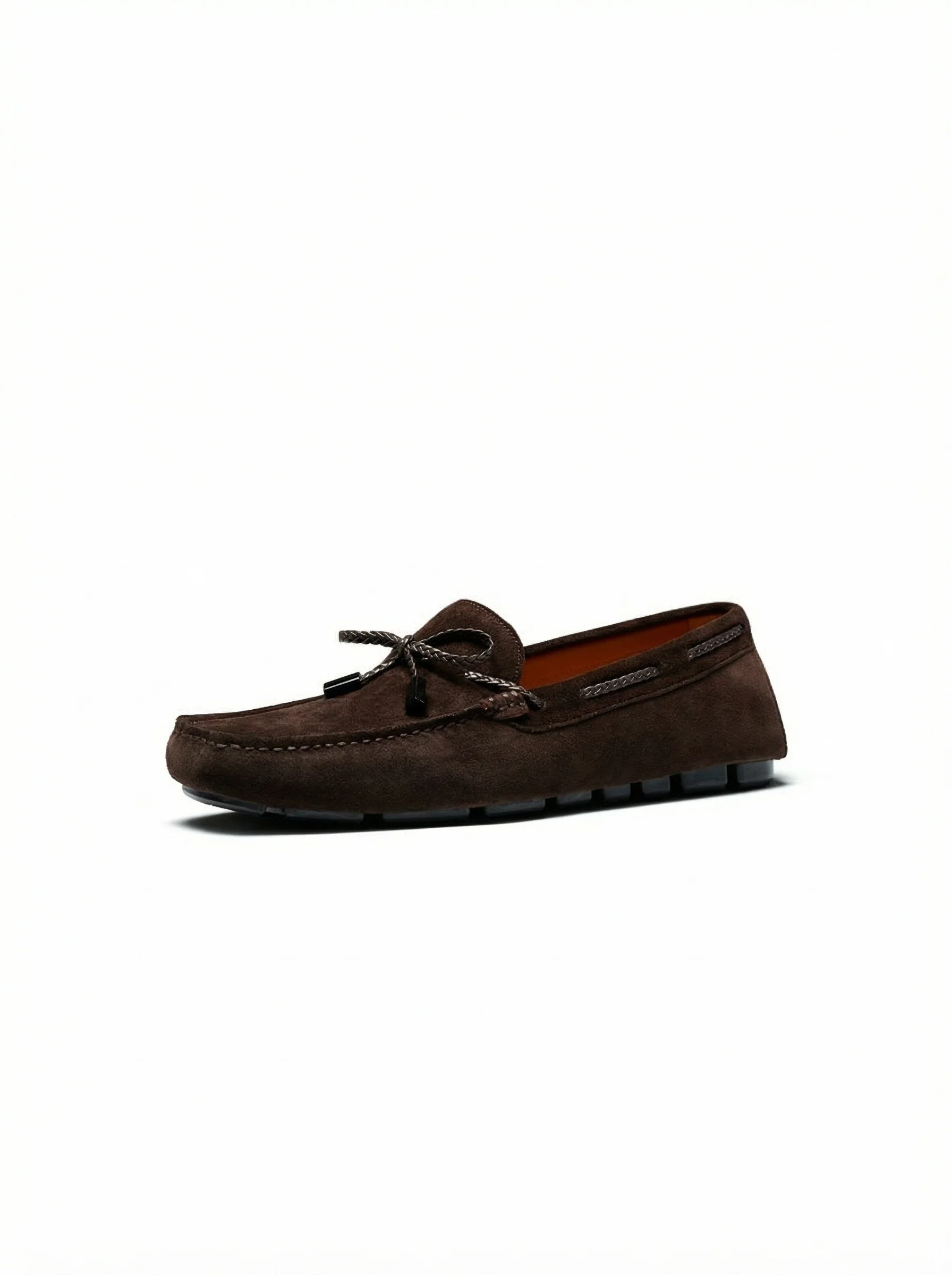 Suede Driving Loafers - Image 4
