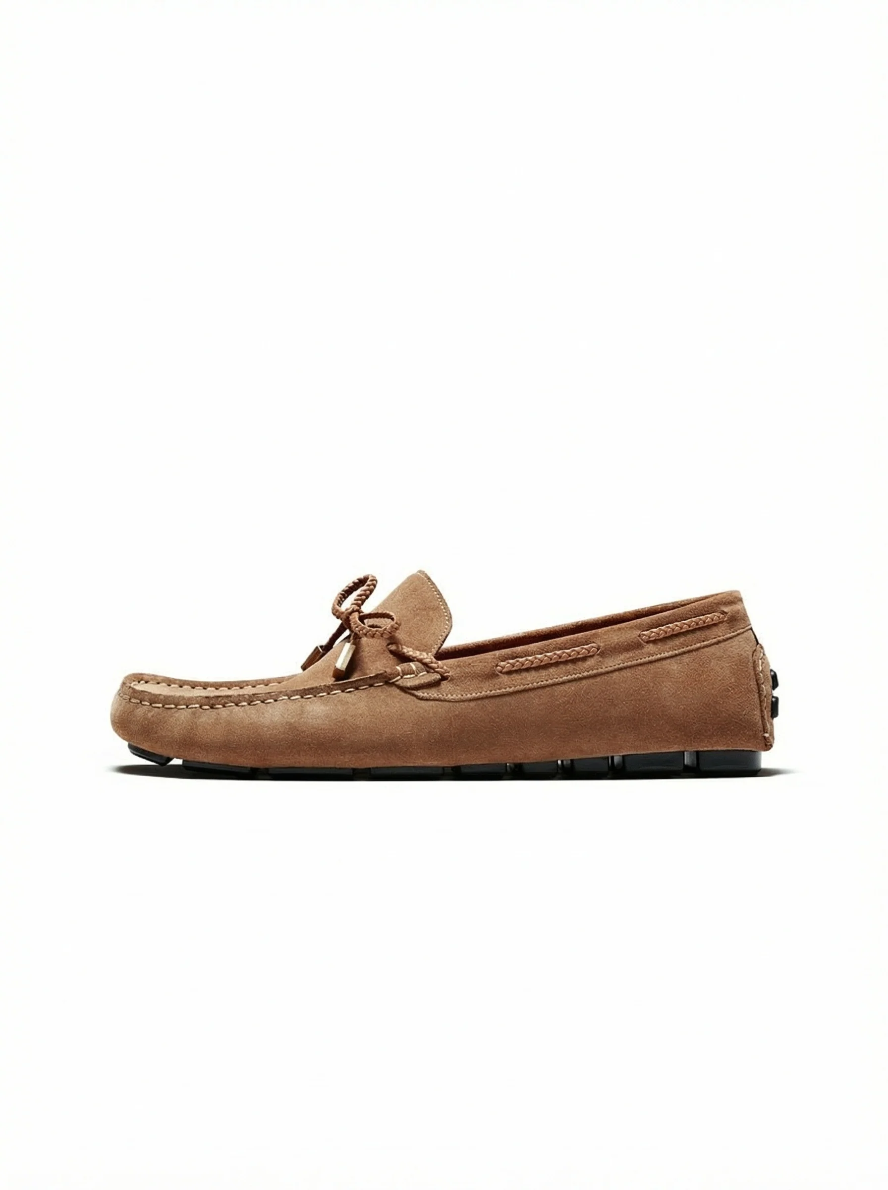 Suede Driving Loafers
