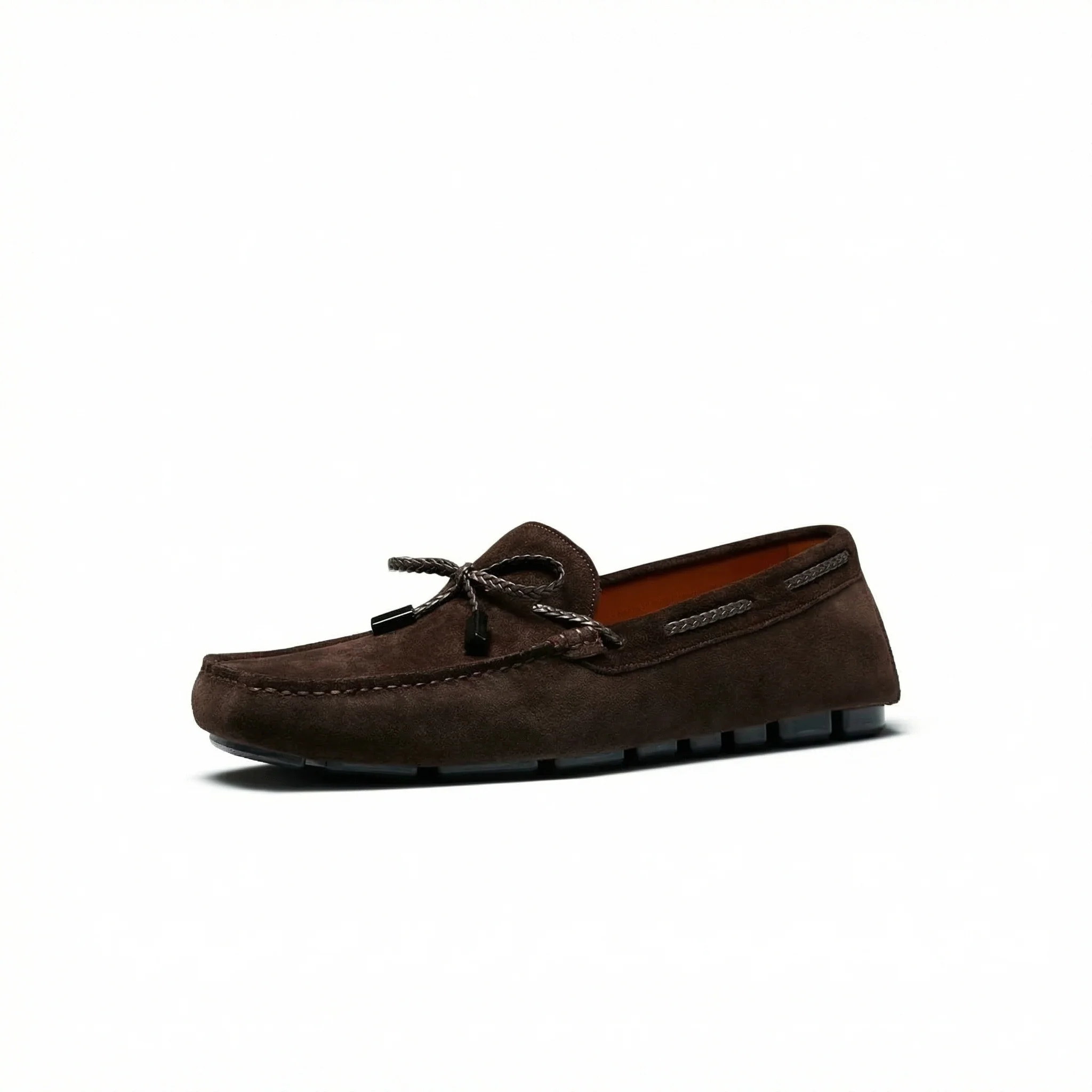 Suede Driving Loafers - Image 5