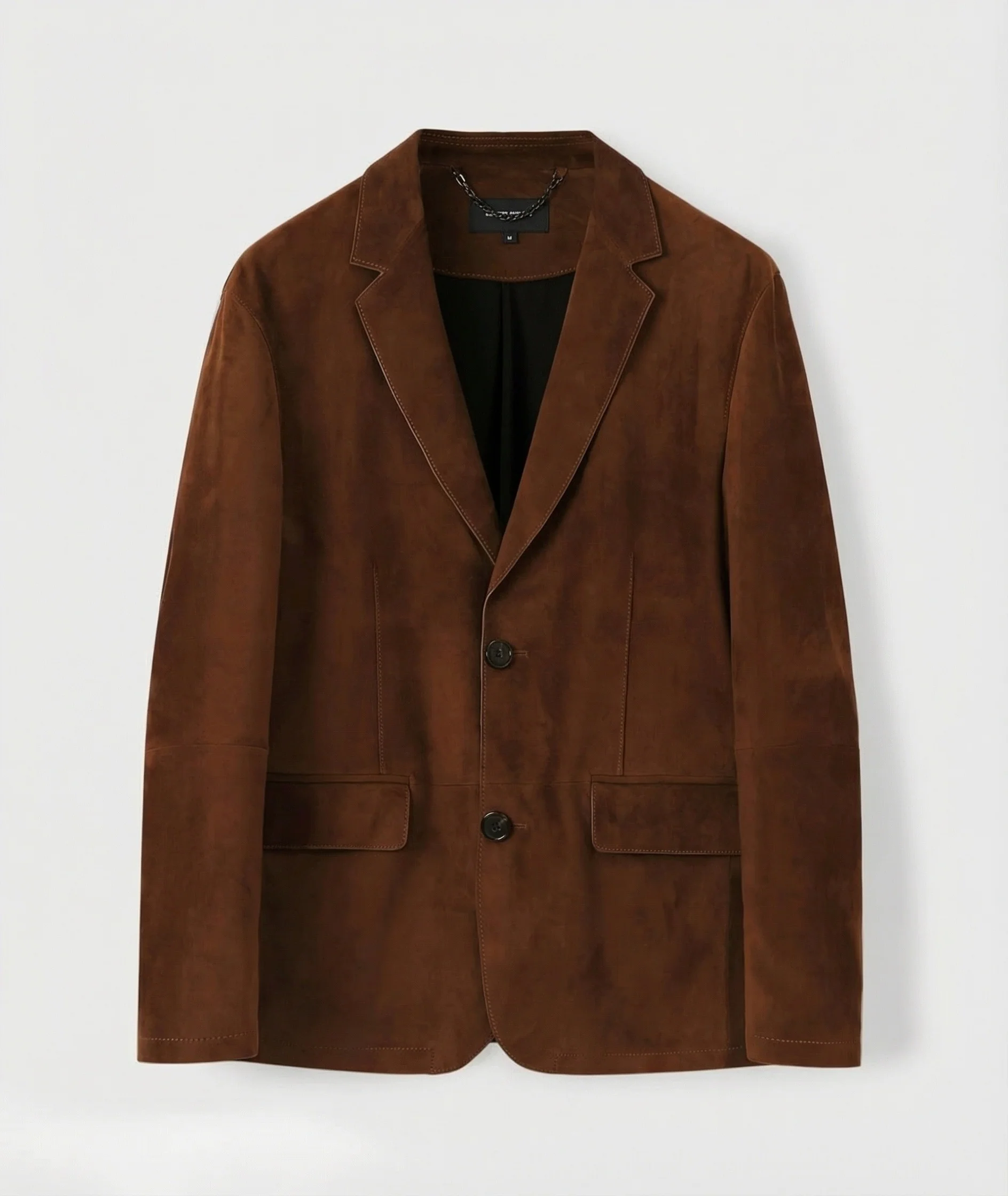 Suede-Effect Blazer - Image 5