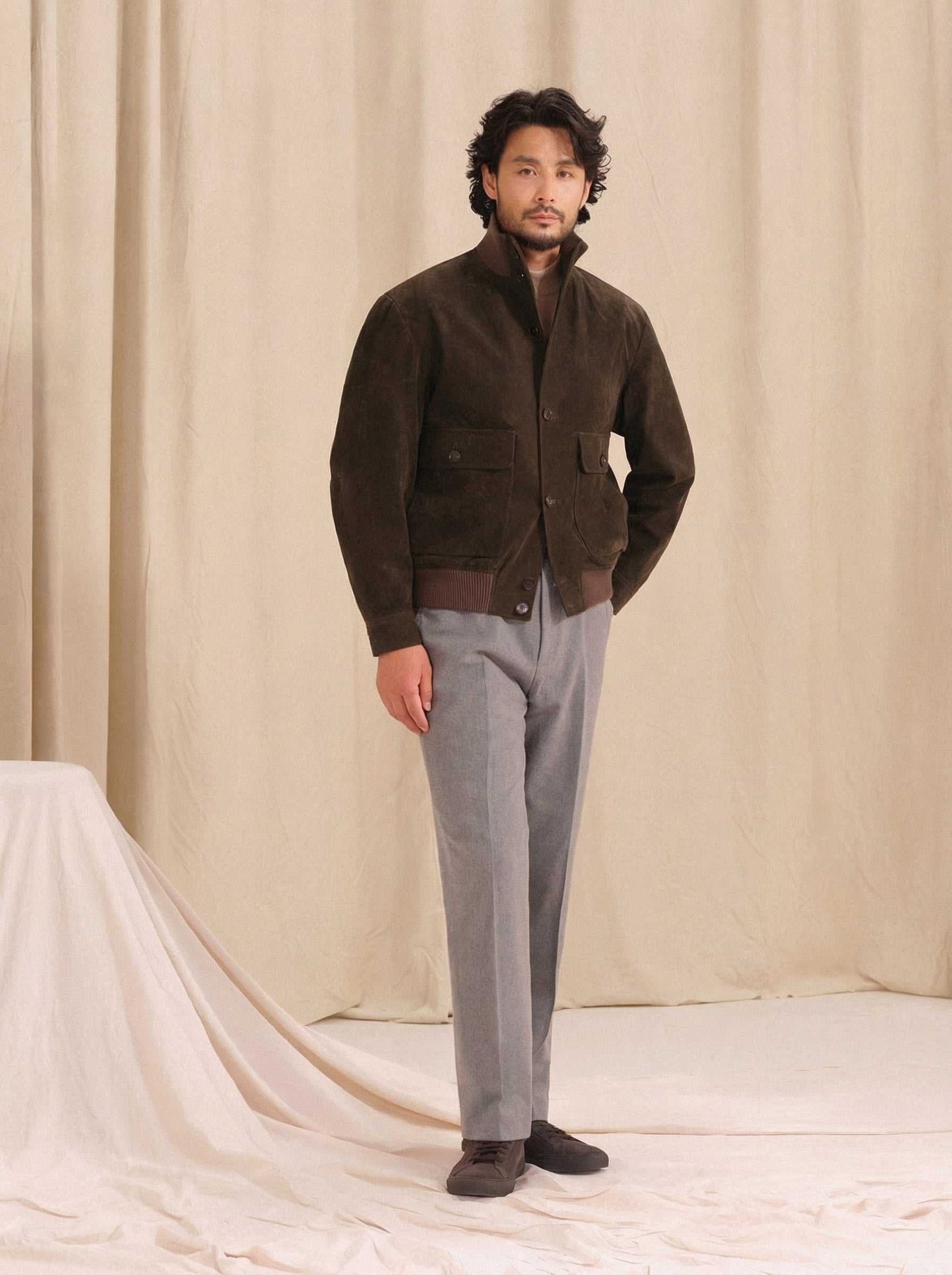 Suede Flight Jacket - Image 5